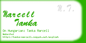 marcell tanka business card